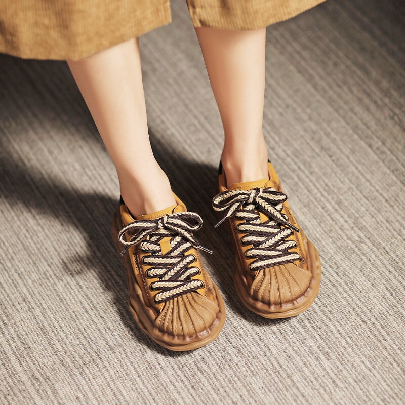 Original Sole Sneakers Platform Low-top Lace up Maxct