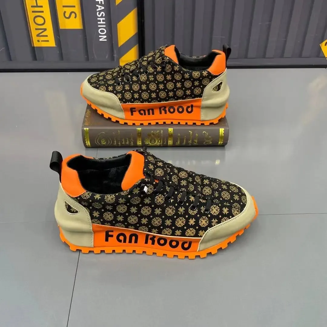 Chunky Sneakers - Luxury Fan Rood for Men Maxct