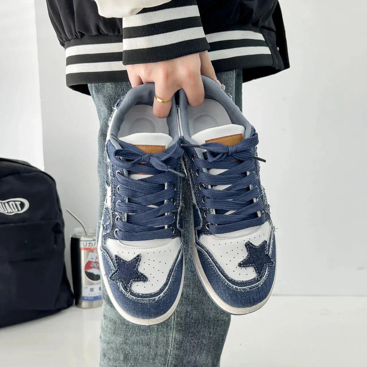Platform Sneakers for Women & Men Stars Design Maxct
