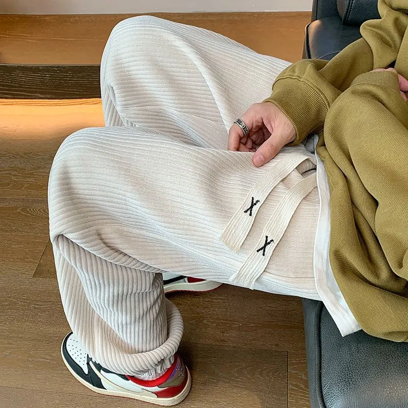 TIA Essential Drawstring Corduroy Pants Maxct