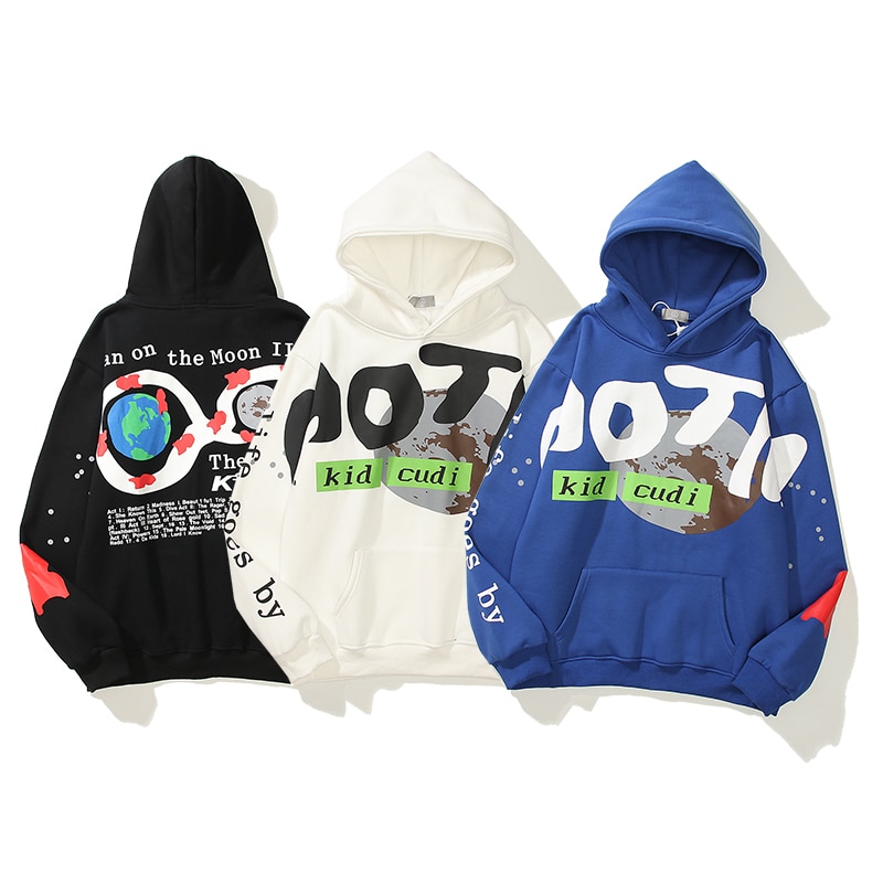 Unisex Retro Oversize Pullover Hoodies - true deals club