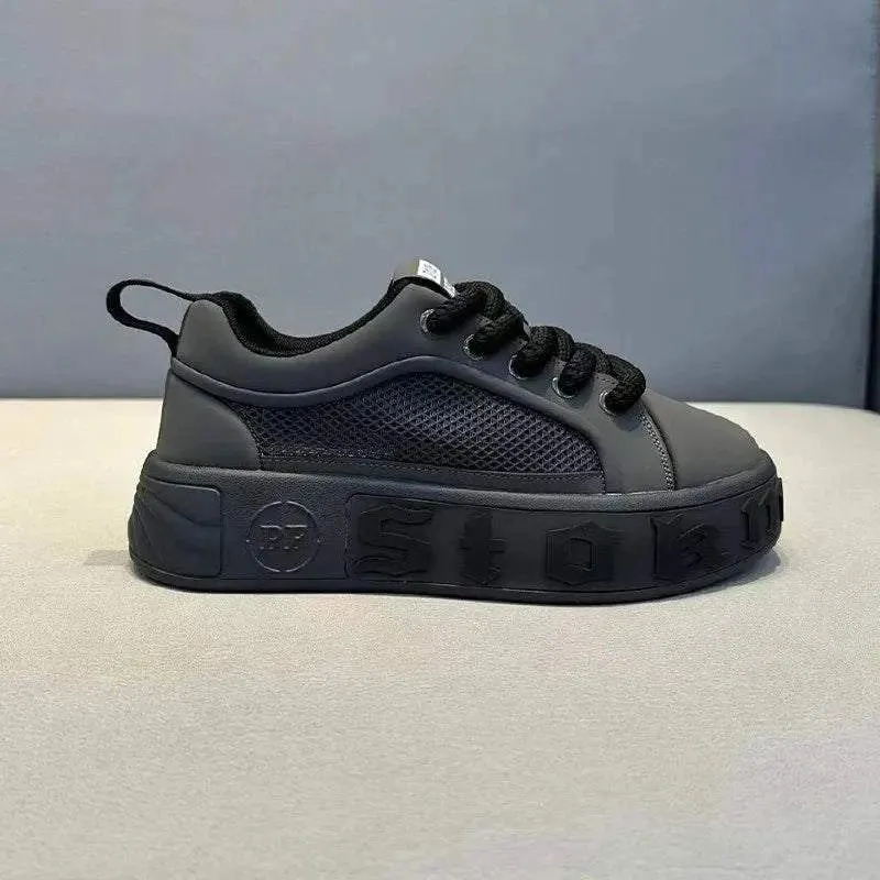 Stylish Men's Sneakers - Height-Boosting Shoes Maxct