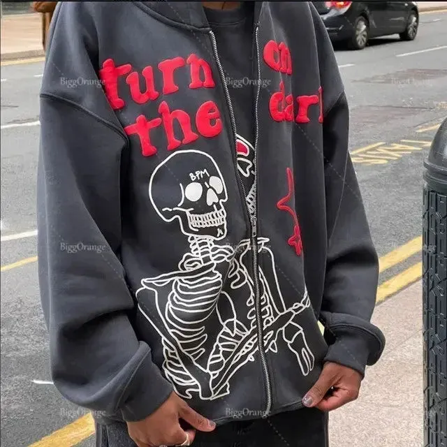 Oversized Broken Planet Hoodie Sweatshirt Maxct