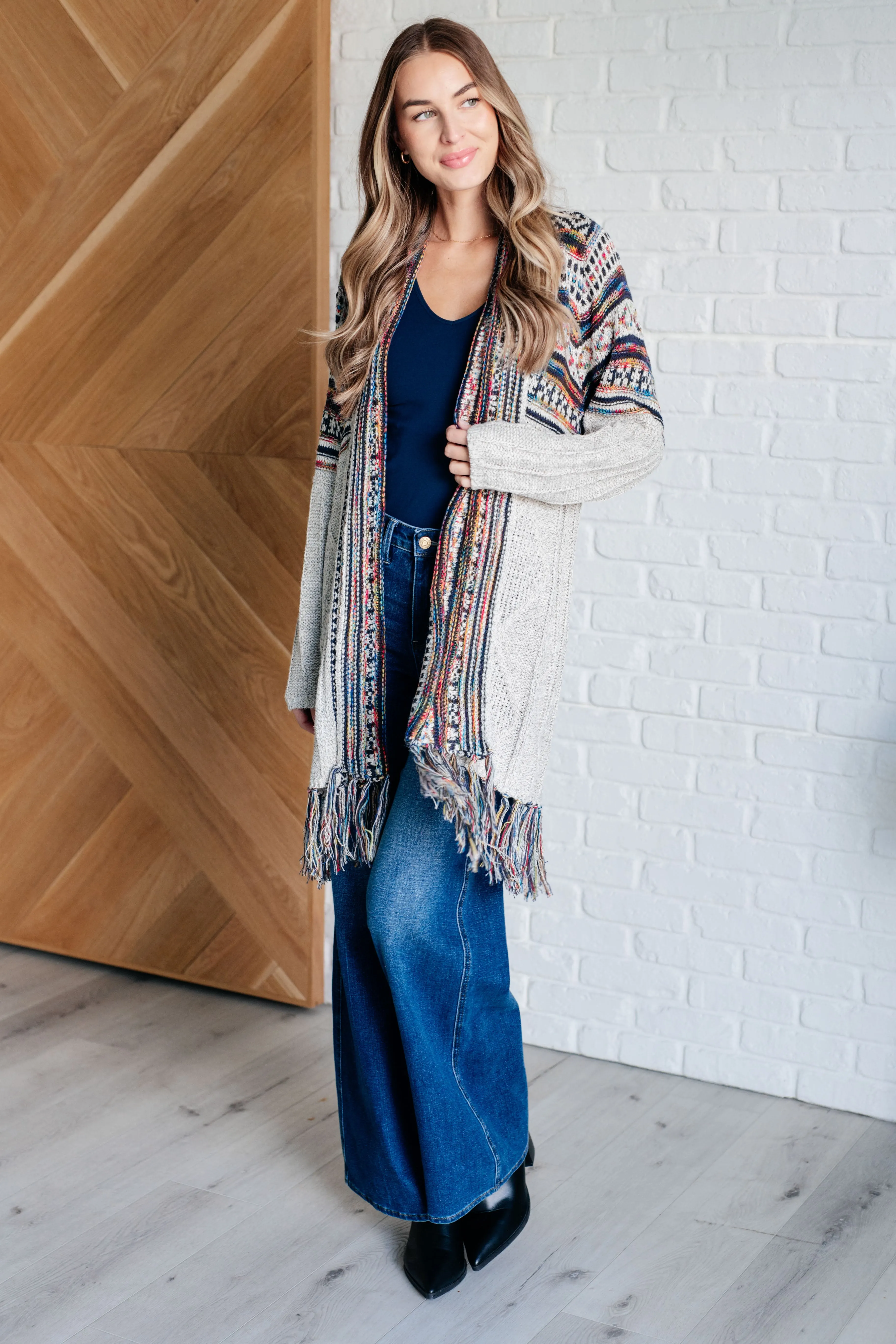 Maxct &Oh So Lucky Fringe Cardigan