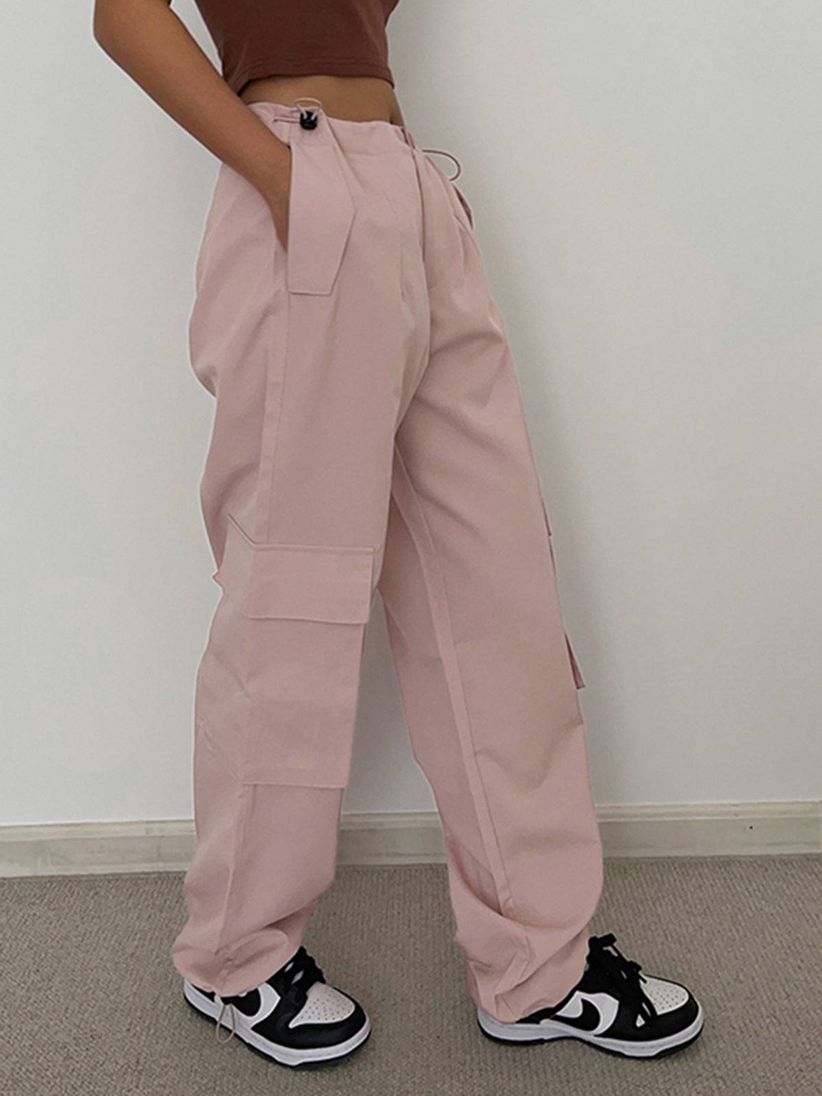 Maxct Boho Cargo Parachute Pants