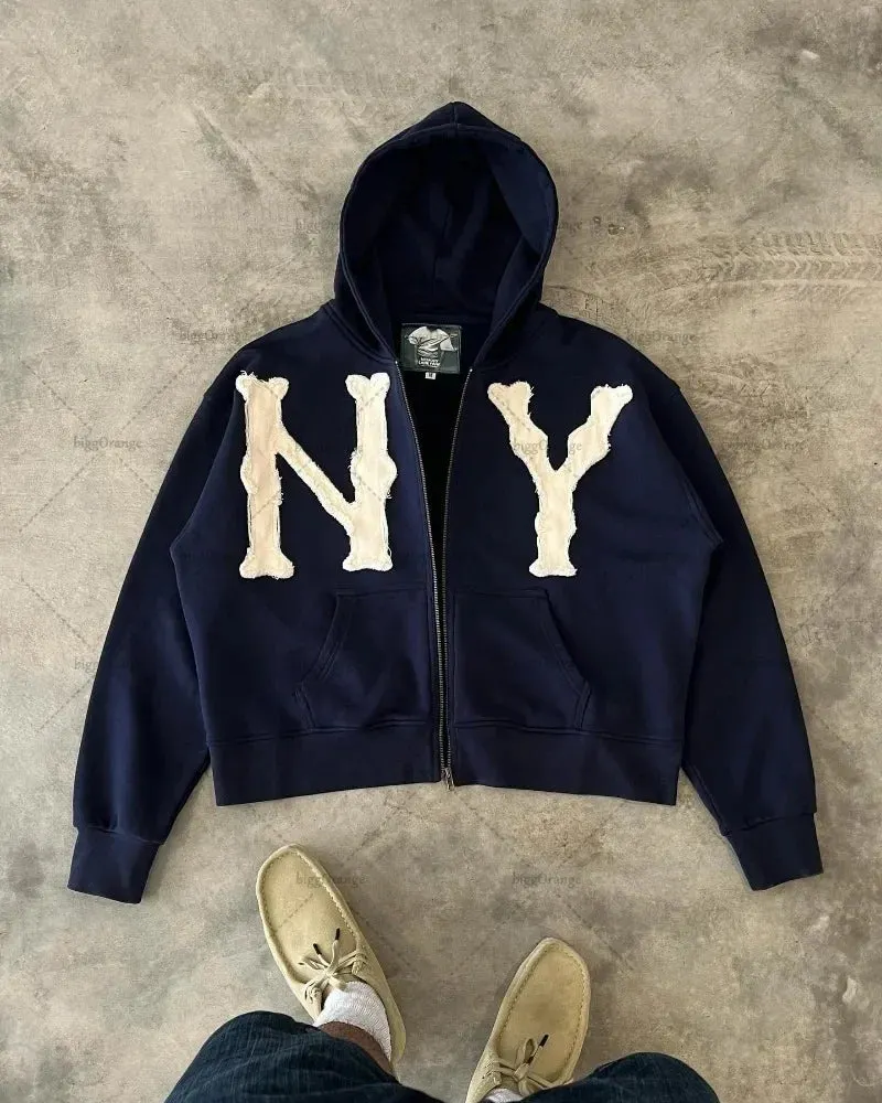 Rich Soon Hoodie - Retro Zipper Unisex Sweatshirt Maxct