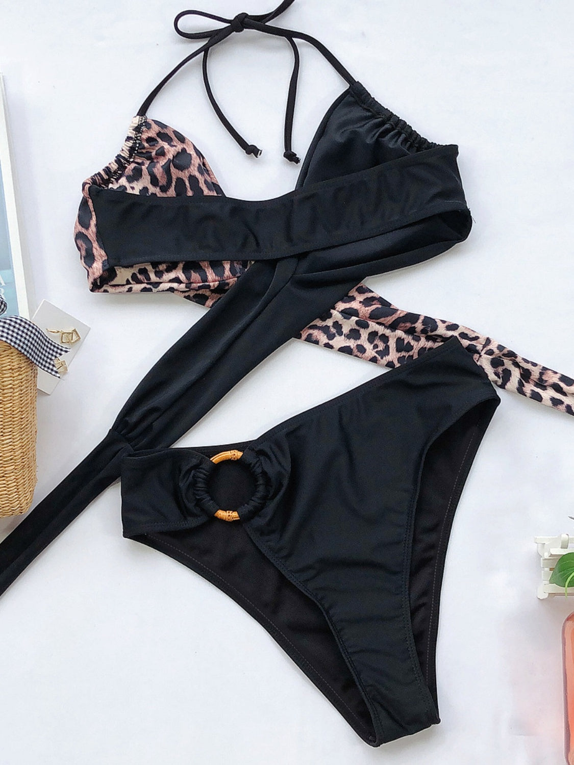 Maxct &Halter Neck Two-Piece Bikini Set