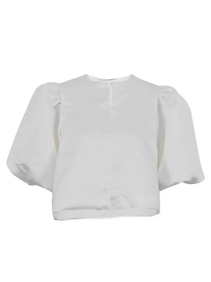Maxct Oversized Puff Sleeve Blouse