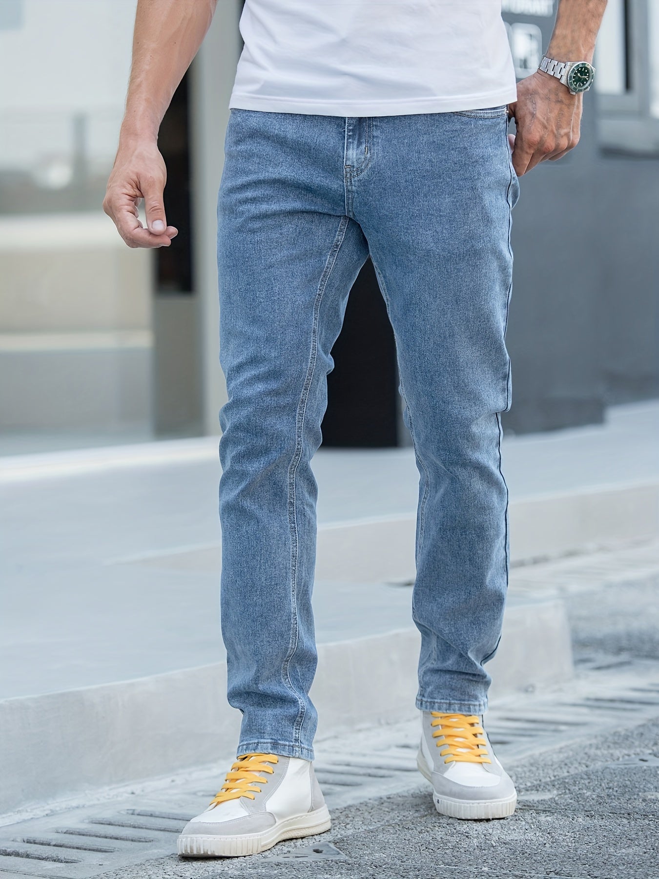 Maxct  Men's Slim Fit Stretch Jeans