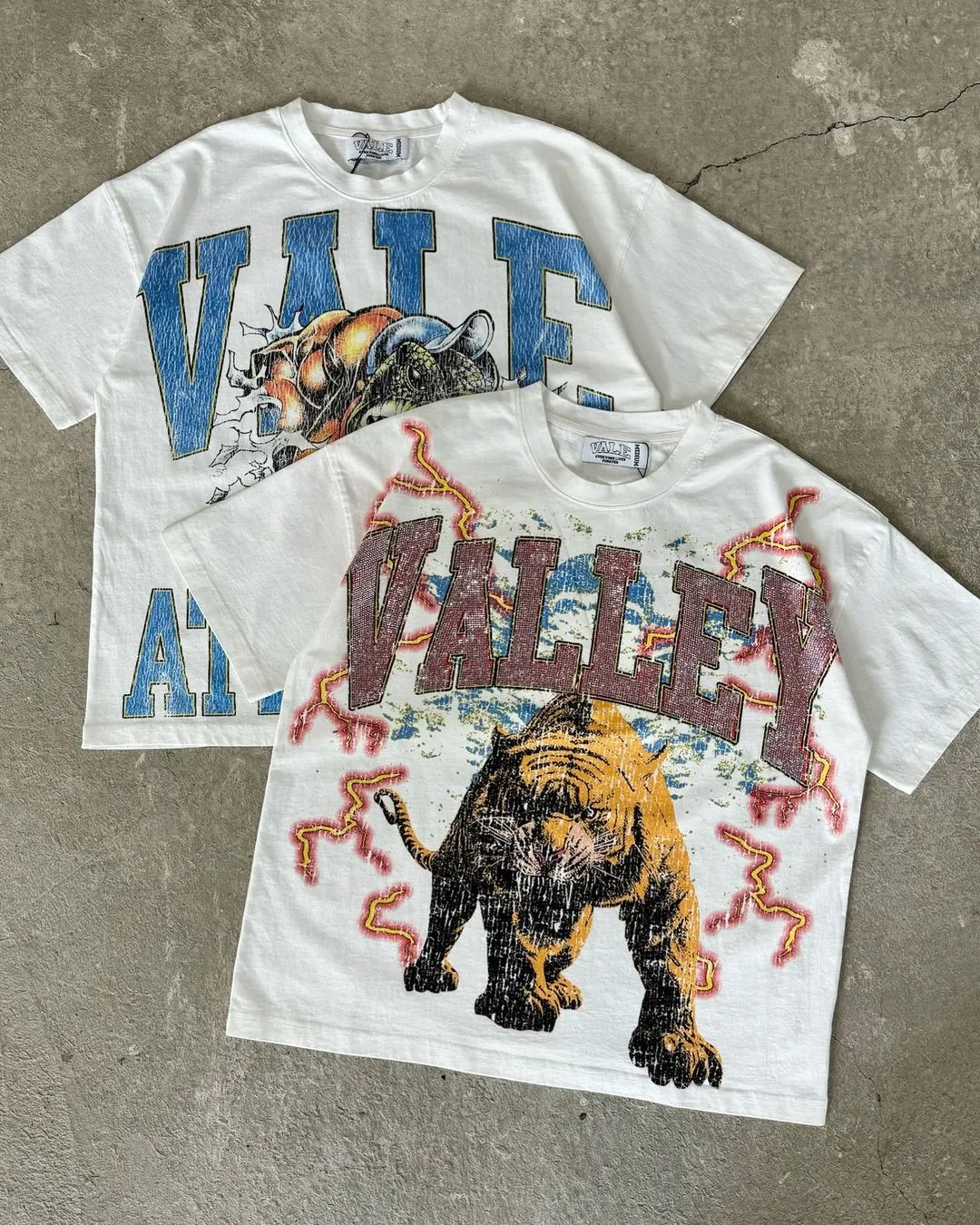 American Street Hip Hop Print Graphic T Shirts Y2K Men and Women Retro Streetwear Loose Harajuku Fashion Casual Couple Tops