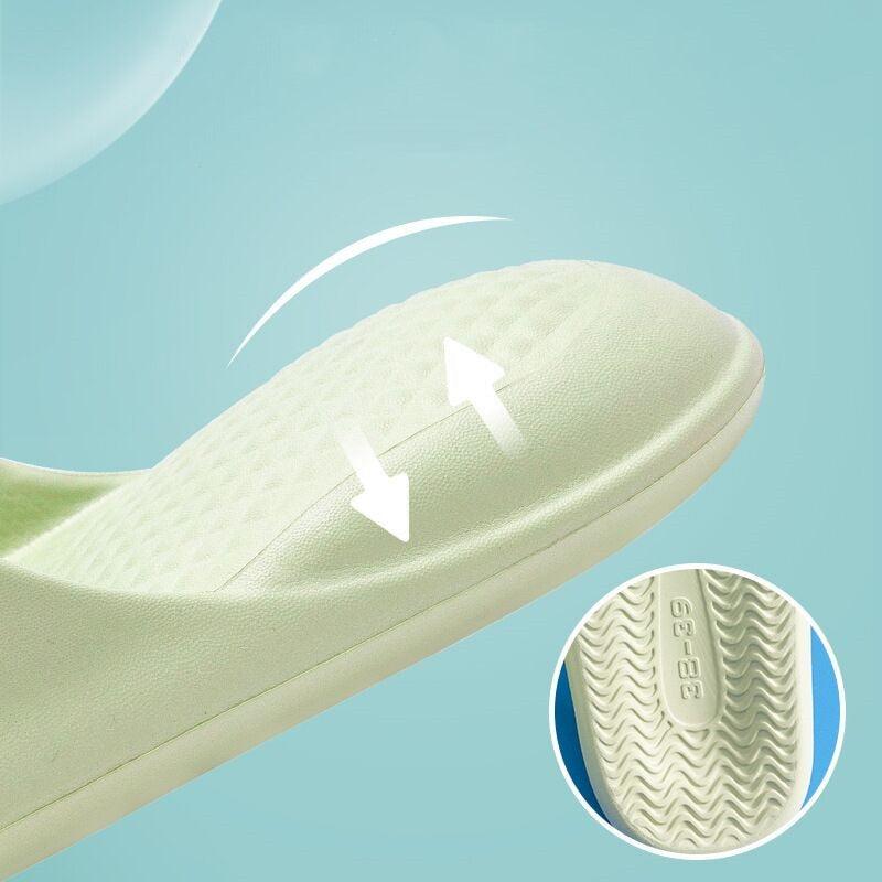 EVA Flat Bathroom Slides for Women Maxct