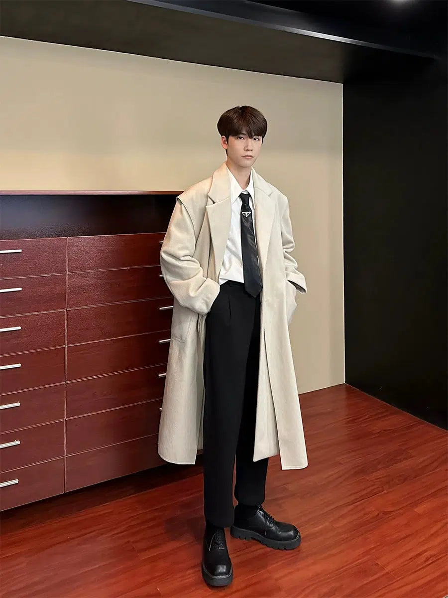 Maxct Mid-length Long Woolen Coat