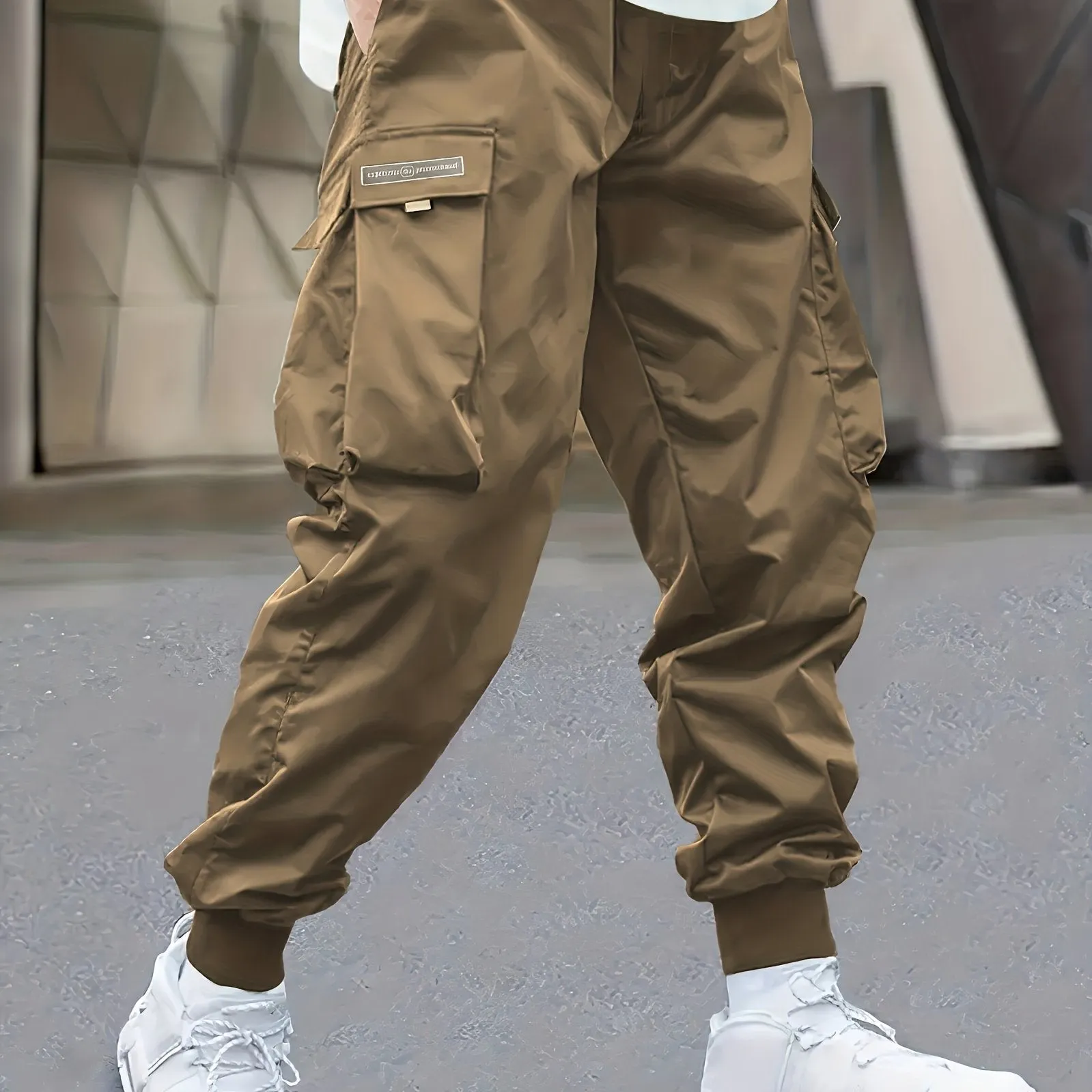 Maxct  Men's Active Cargo Pants - Multi Pockets, Breathable & Stretchy Sweatpants For Outdoor Adventures