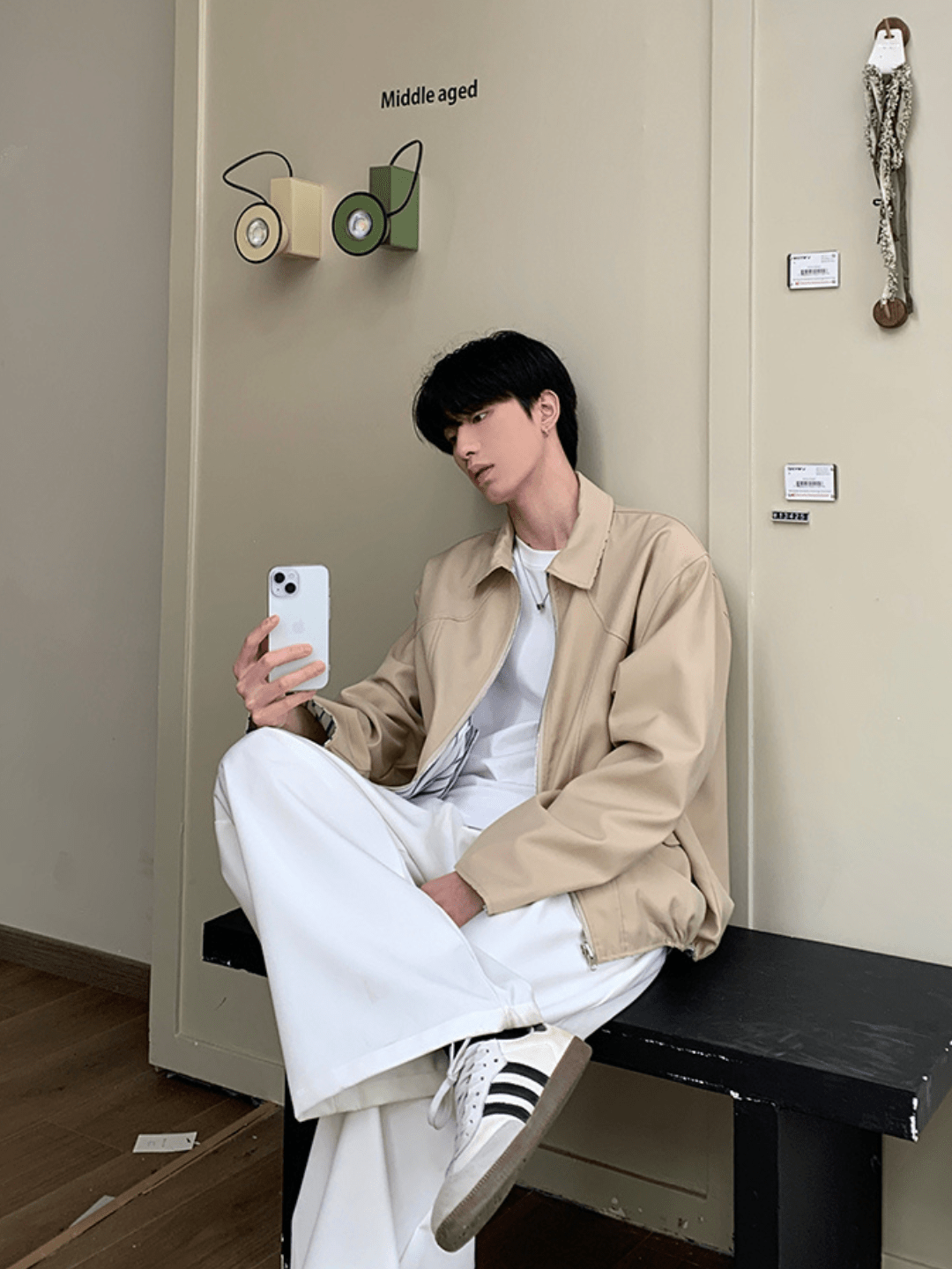 Maxct [Onelyc1Ns] Reversible Wearable Striped Short Jacket Na1002