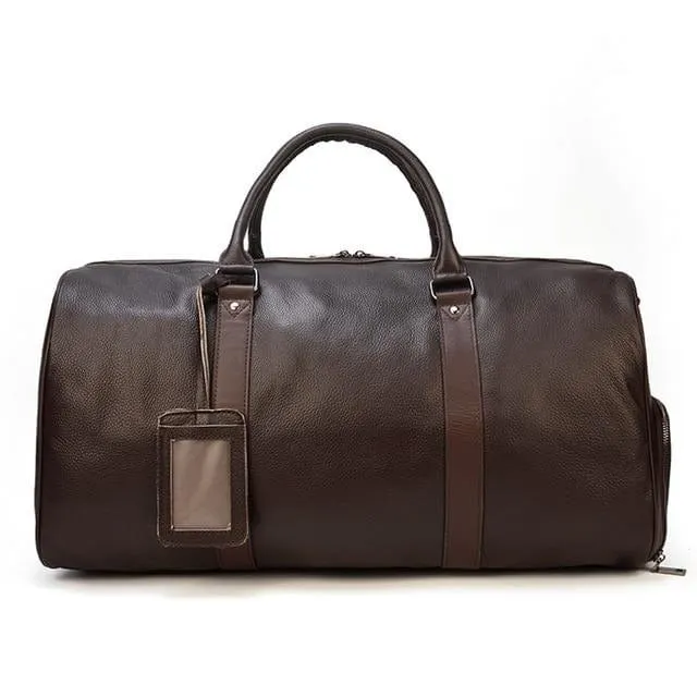 Maxct &Leather Duffle Bag Medieval