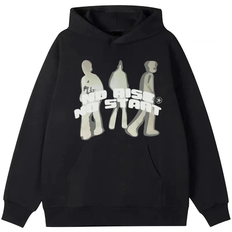 Cotton Oversized Graphic Hoodies for Men Maxct