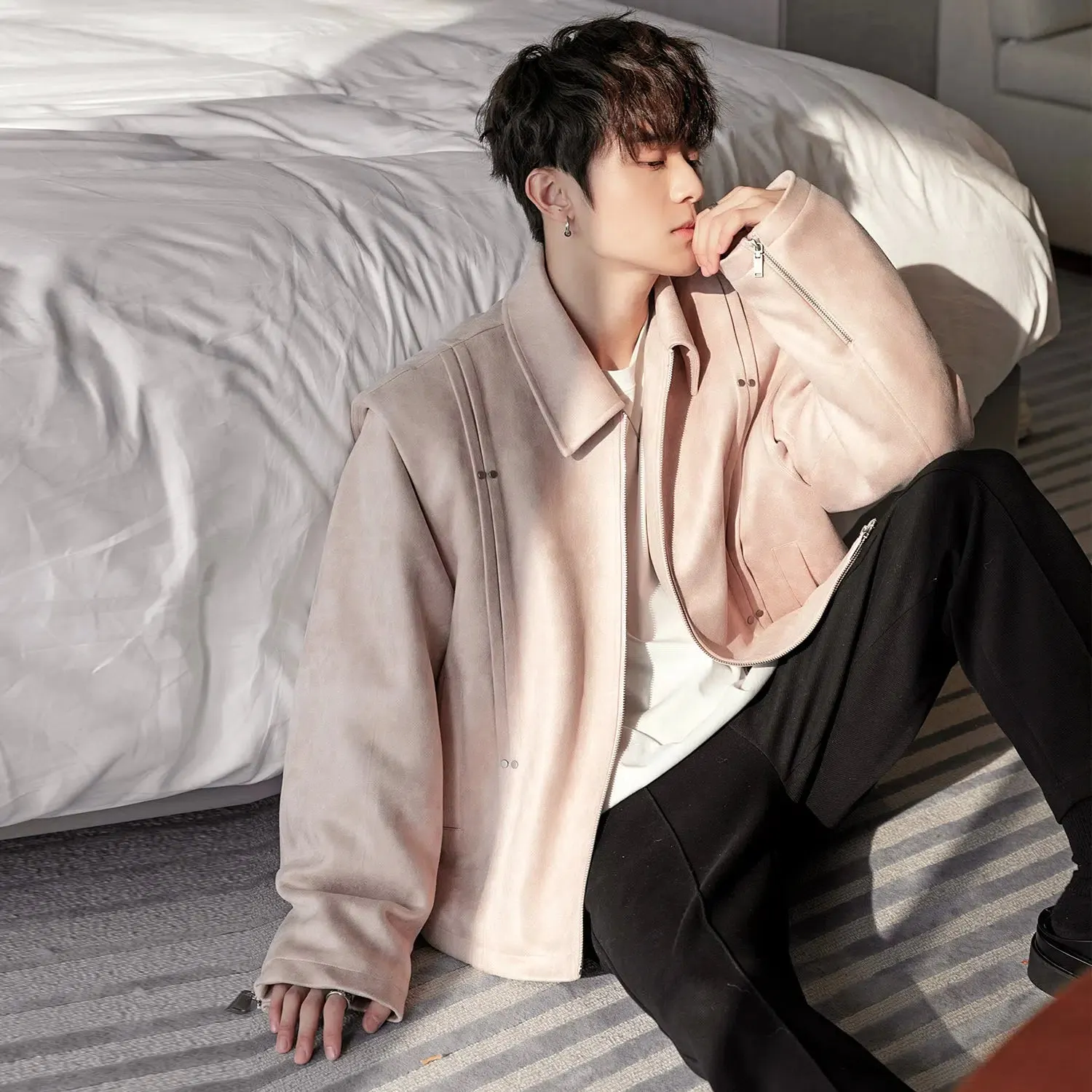 Maxct Thickened Lapel Cotton Jacket