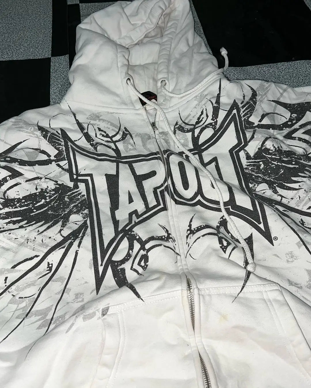 Maxct Woman Y2k Hoodie Zippe Harajuku Retro Hip Hop Letter Print Oversized for Women Sweatshirt Man Tops Kawaii Anime Gothic