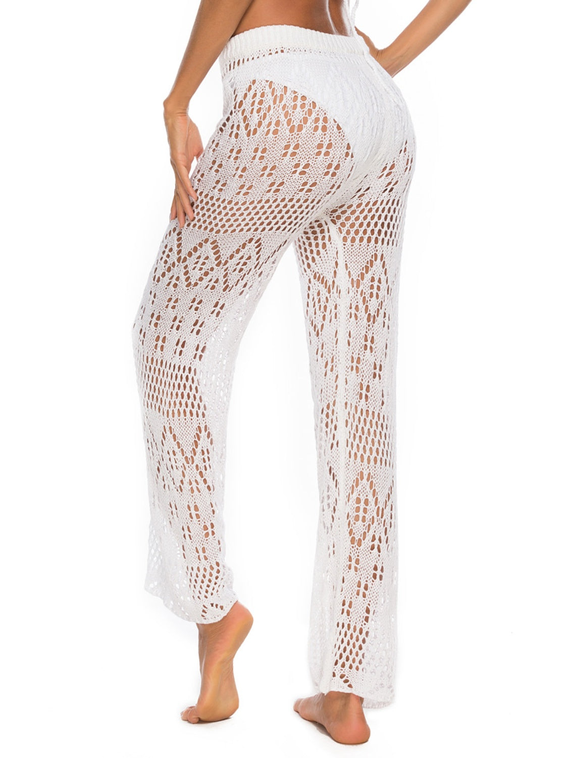 Maxct &Cutout Straight Swim Pants