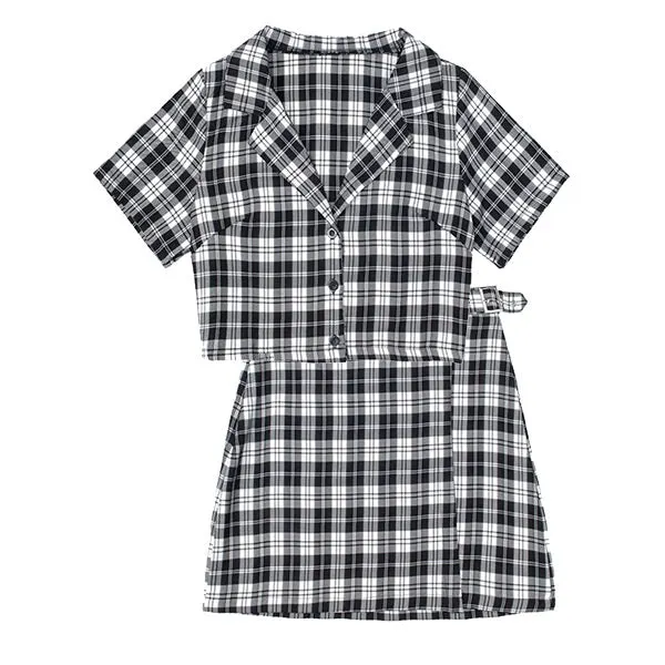 Nevermind Top & Skirt Set Maxct