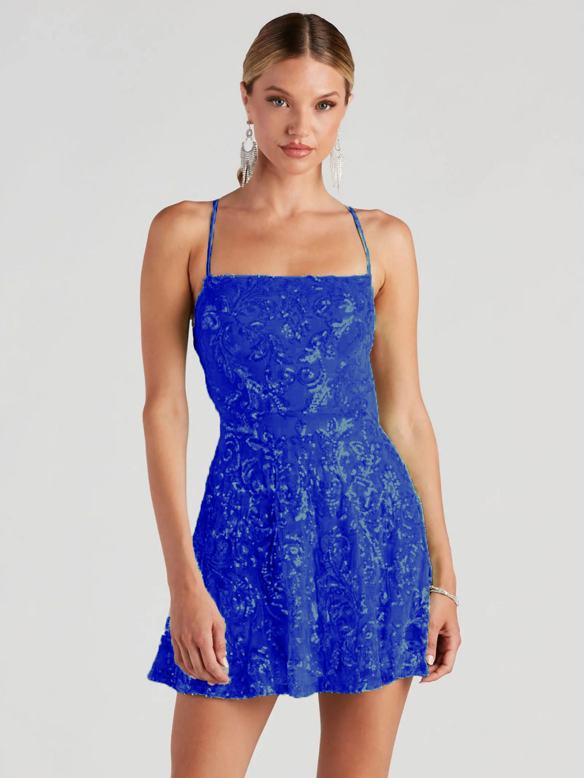 Maxct homecoming dresses Sexy Sequined 2024 Summer New Sequined Nightclub Party Dress Dress (7 Colors)