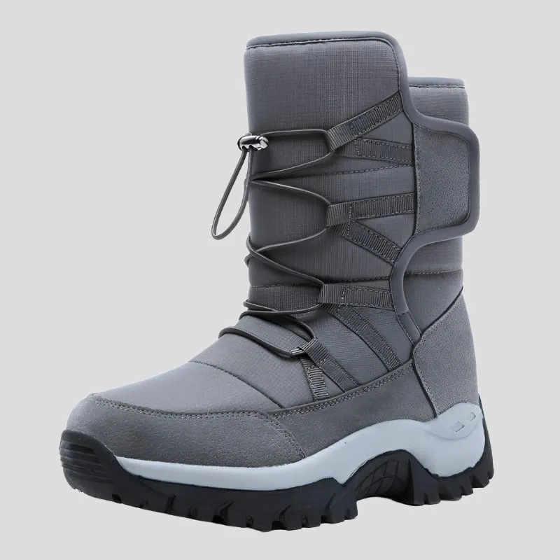 Unisex High Top Warm Plush Snow Boots Maxct