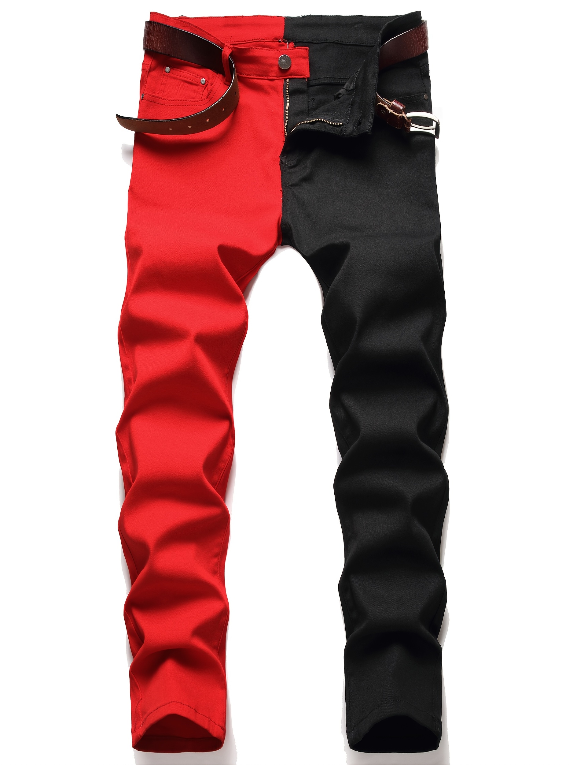 Men's Slim Straight Fit Jeans Casual Washed Stretch Denim Jeans Best Sellers