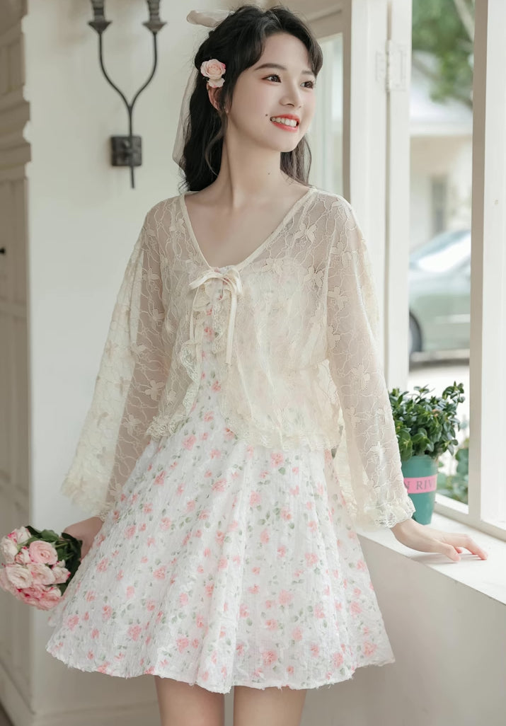Faded Rose Cami Mini Dress Maxct