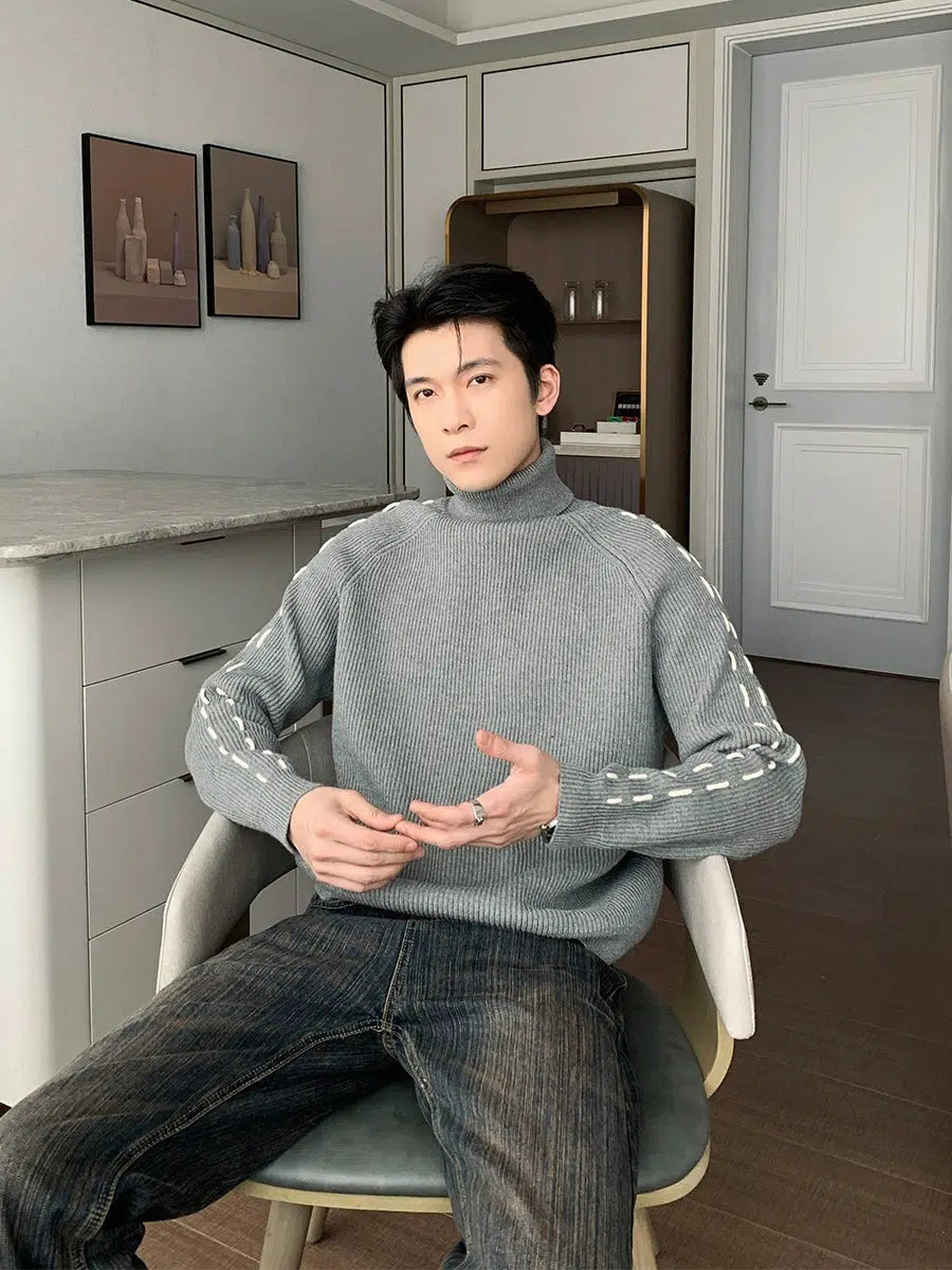 Maxct Slim Fit Turtleneck Sweater