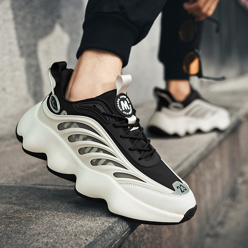 Breathable Mesh Trainers Casual Race Design Shoes for Men Maxct