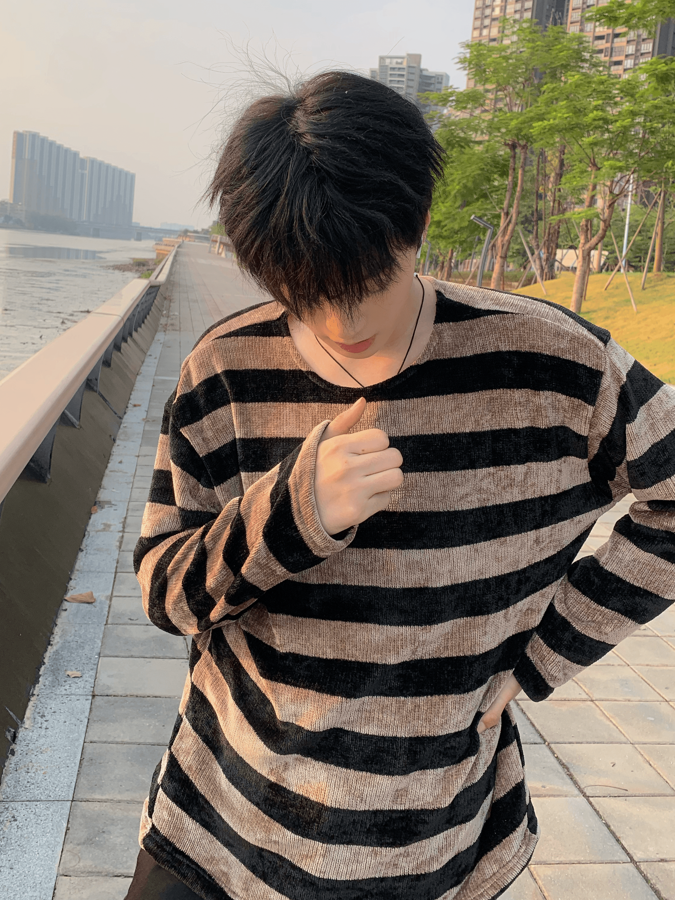 Maxct [01H Studios] Wool Design Sweater Na576