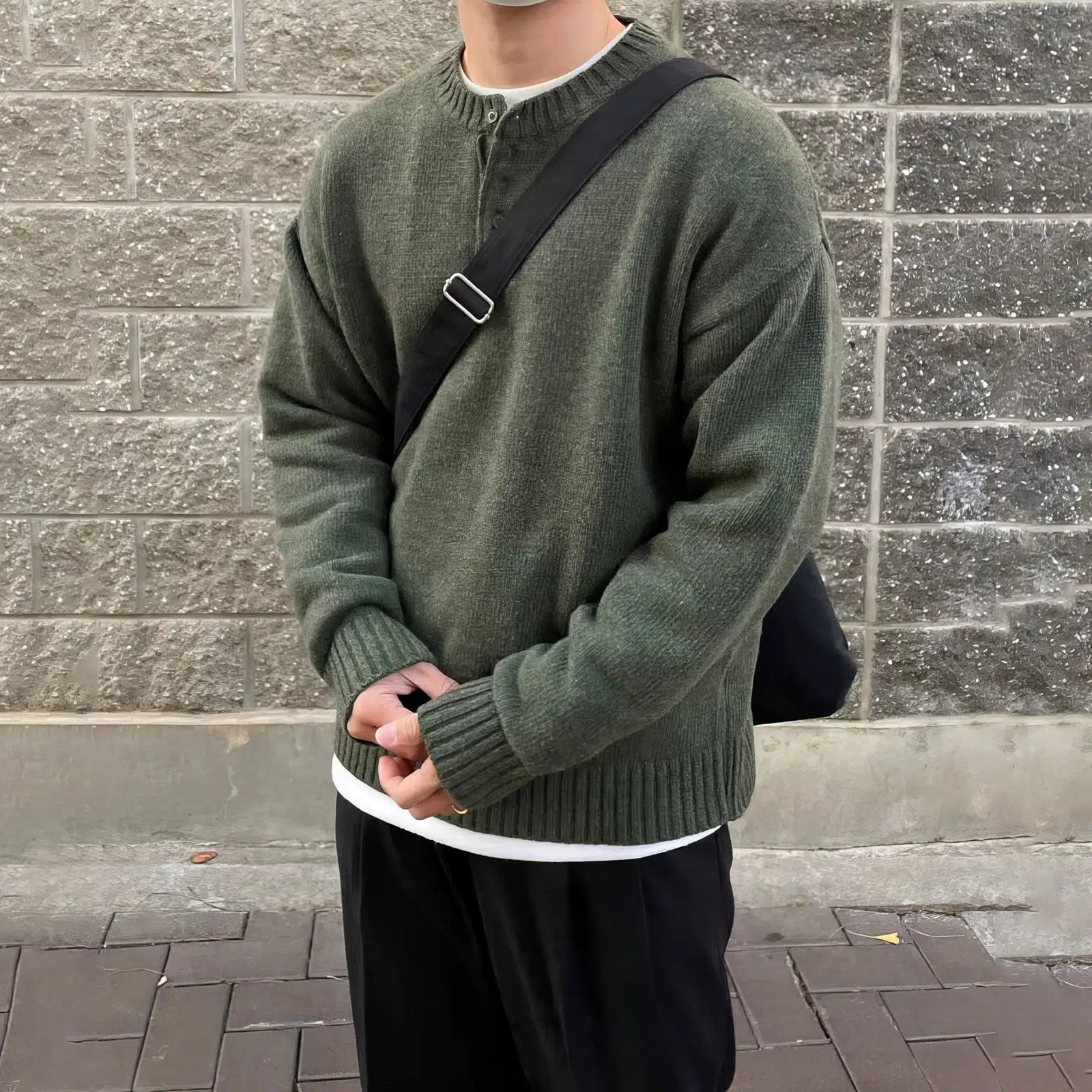 Maxct Henry Versatile Collar Sweater