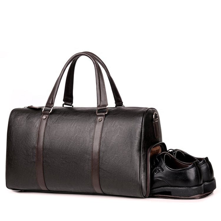 Maxct &Leather Duffle Bag Medieval