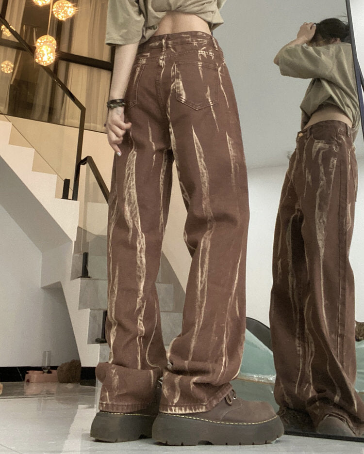 Fashion Week Brown Jeans Maxct
