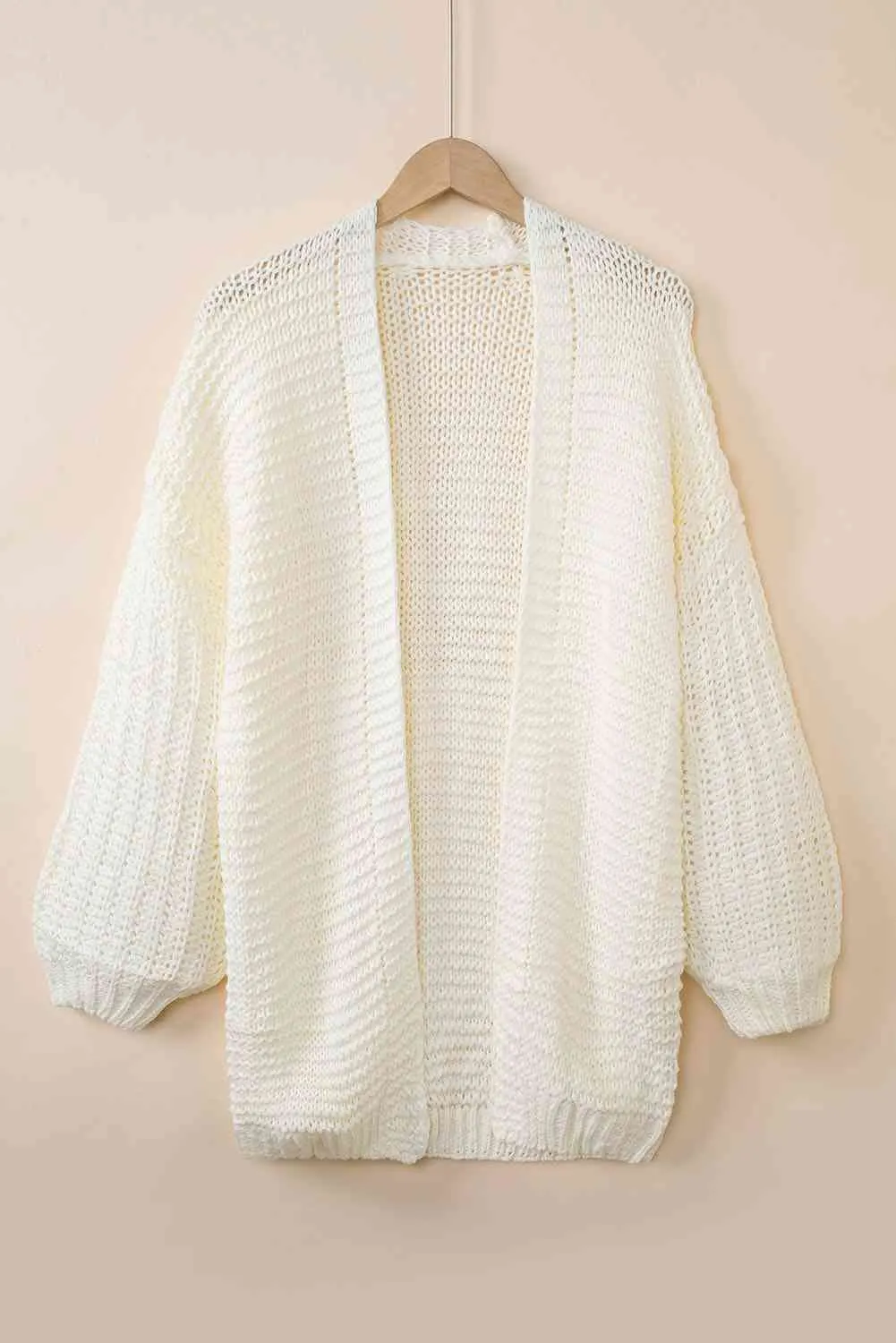 Maxct &Open Front Longline Cardigan