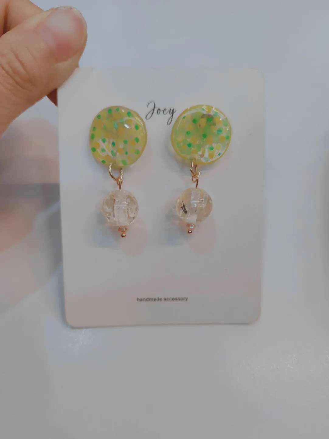 Forest Shrink Plastic Earrings