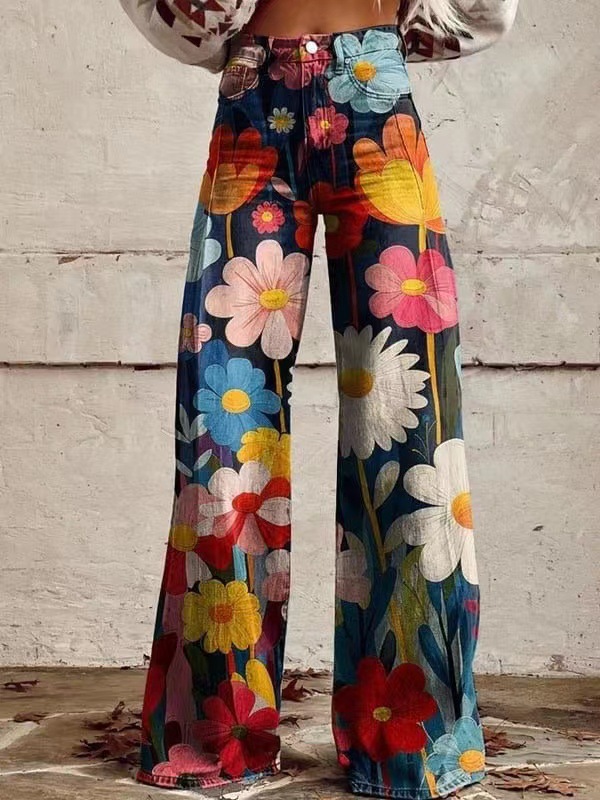Maxct fall fits Link Twill Flared Pants plus