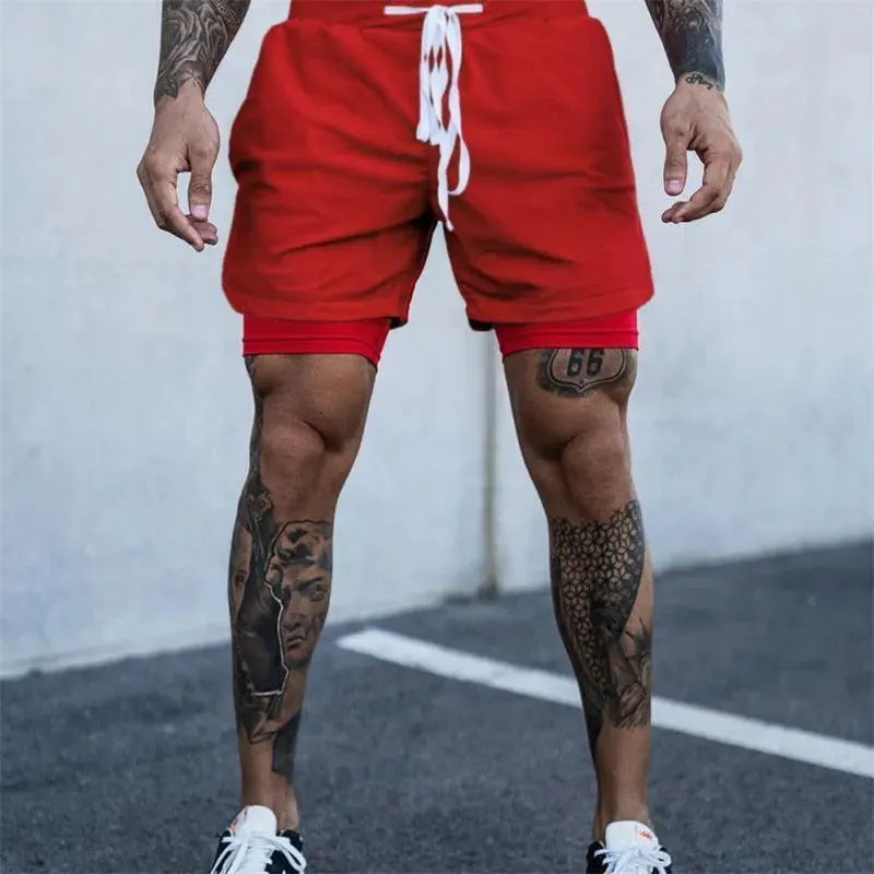 2-in-1 Quick Dry Shorts - Double-Deck for Men Maxct