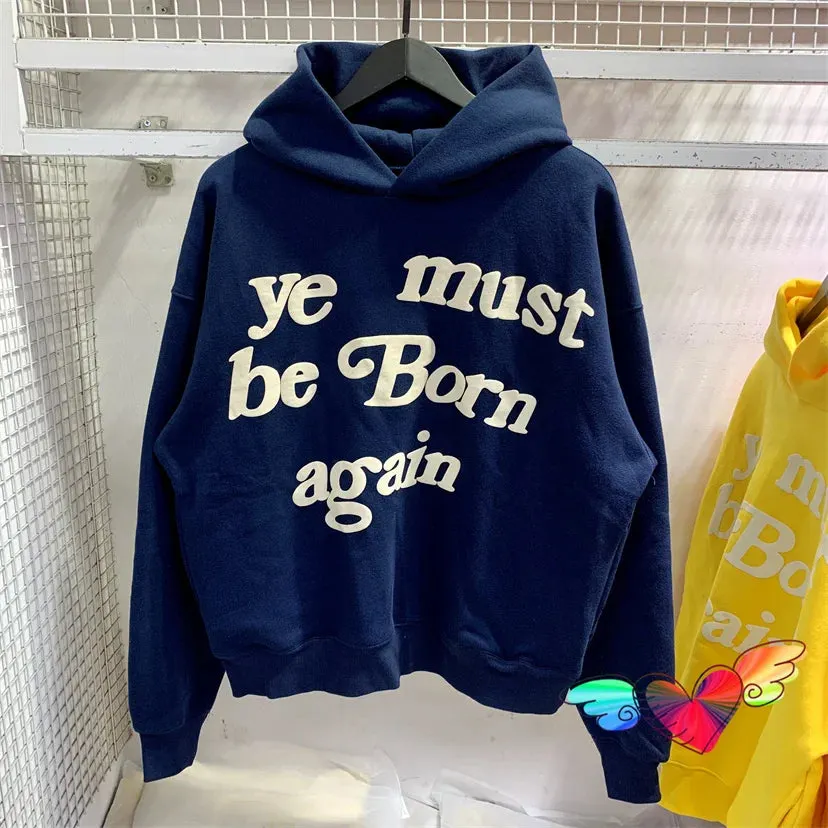 Kanye Hoodie - Ye Must Be Born Again Unisex Oversized Maxct
