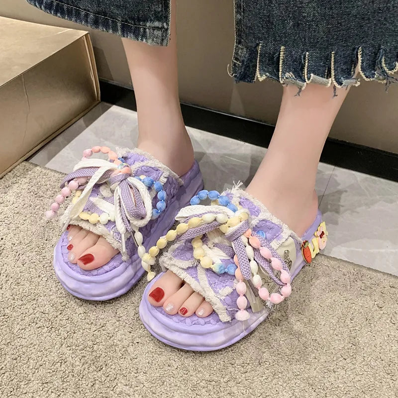 Women's Pastel Street-Style Sandals Maxct