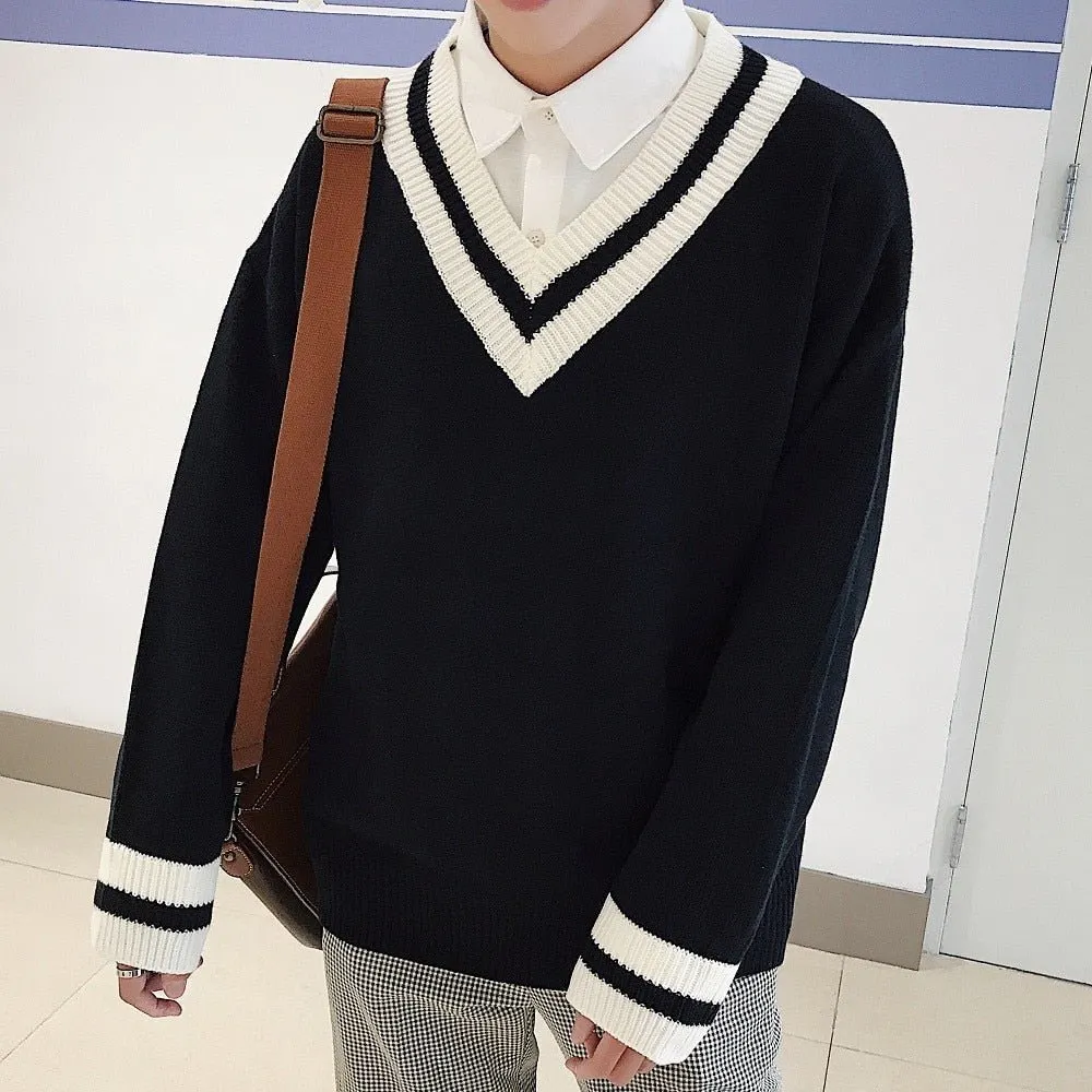 Maxct Kami No.7348 V Neck Sweater