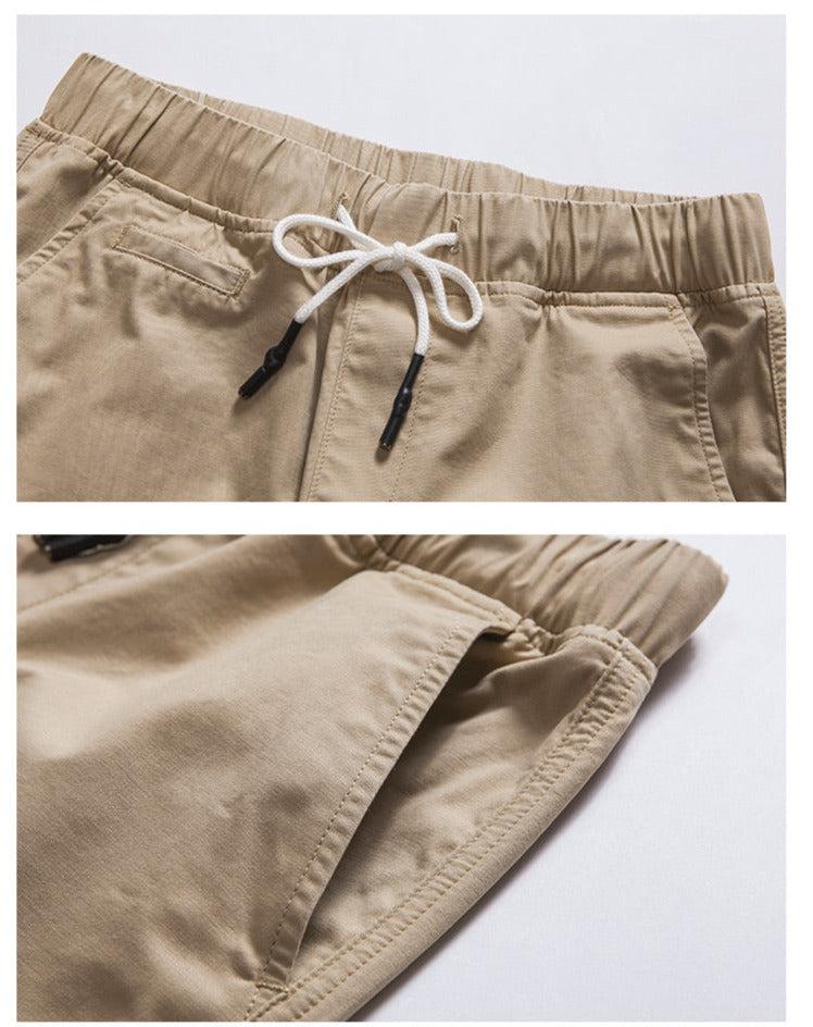 Maxct Matching Outfit (Striped T-Shirt and Elastic Shorts)