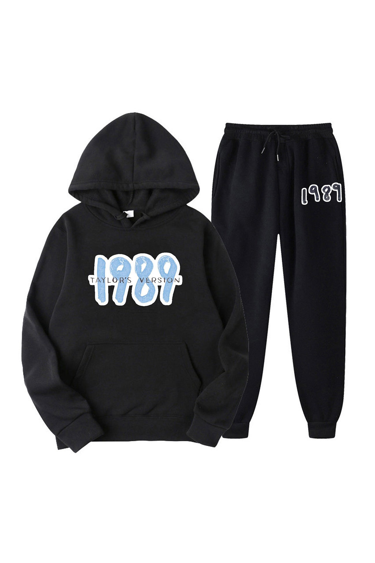Maxct-Taylor's Graphic Hoodie Long Pants Suits