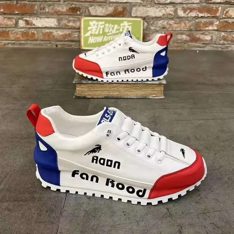 Chunky Sneakers - Luxury Fan Rood for Men Maxct