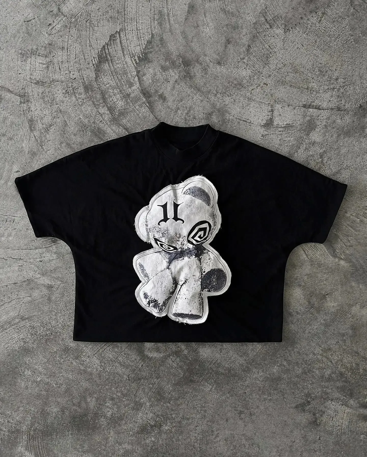 Maxct Streetwear Y2K Patchwork T Shirt New Harajuku Retro Figure Graphic Printed Oversized T Shirt Gothic Short Sleeve Tops Men Women