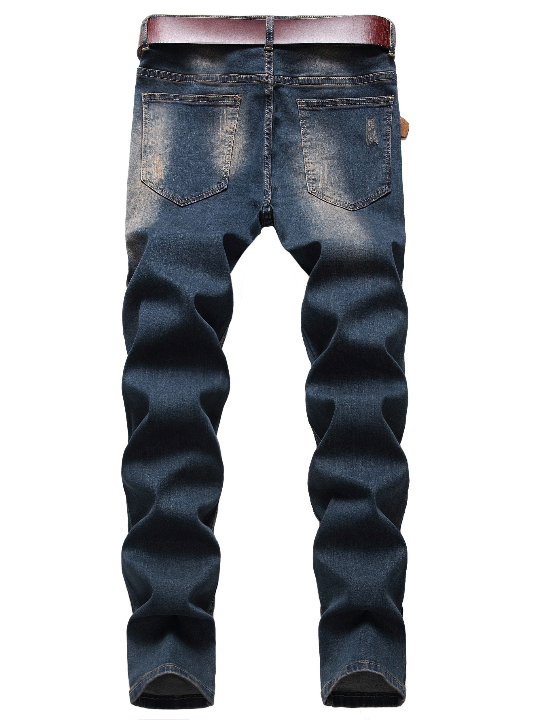 Men's Skinny Denim Jeans With Trendy Designs