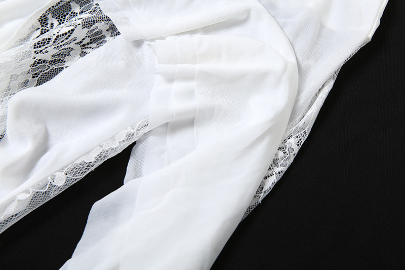 Summer Women's Suspenders Neck Lace Stitching Irregular Gown Dress Women's Club Party Dress Vestidos