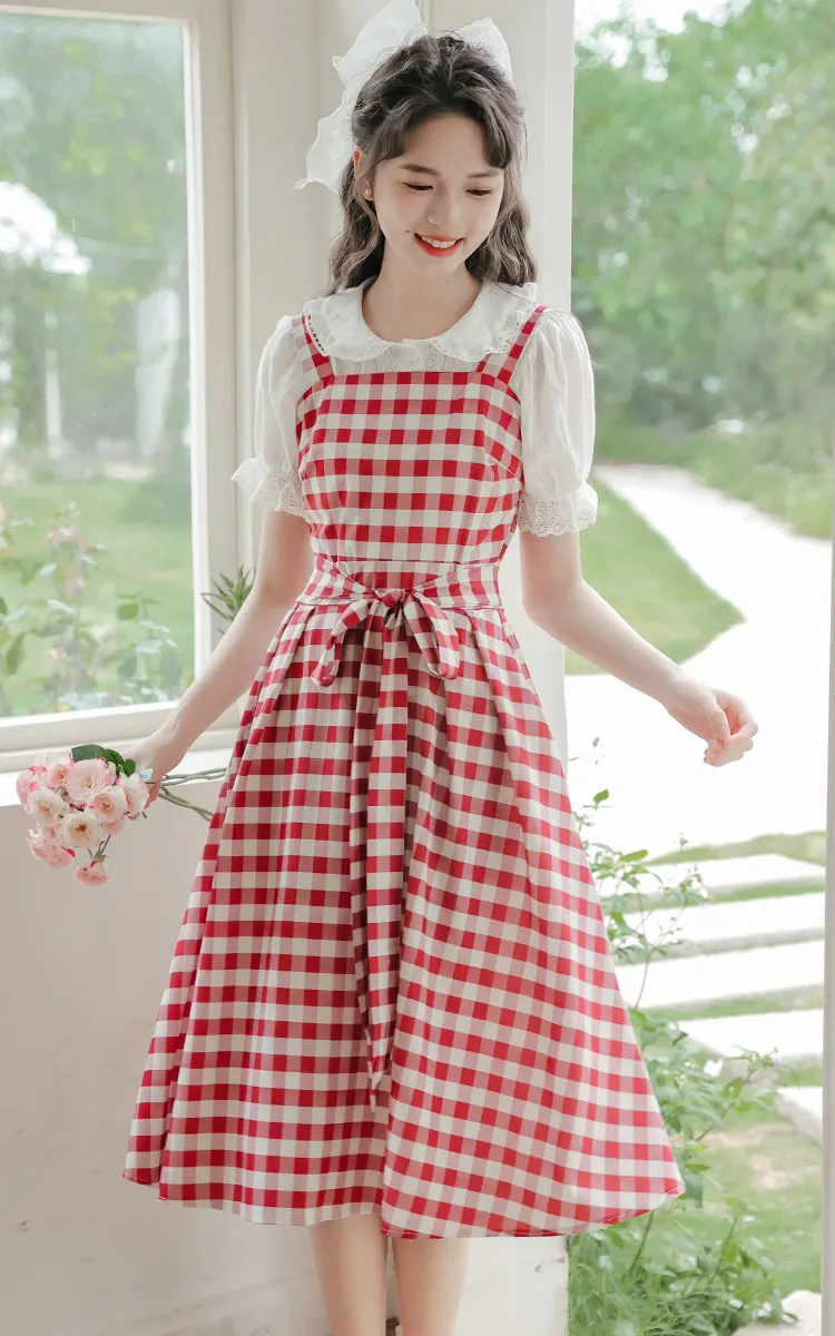 Gingham Picnic Cami Dress Maxct