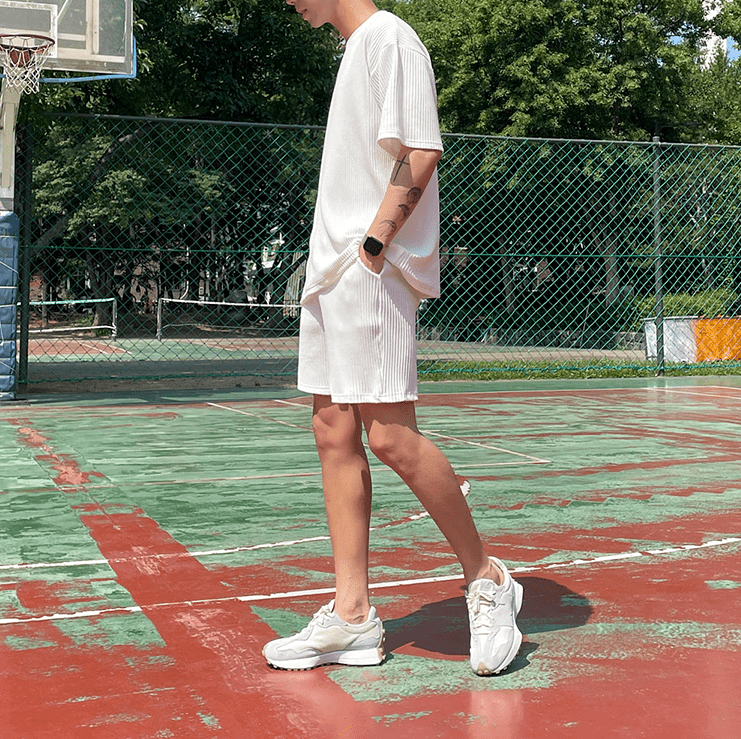 Maxct 9102 Pleated Shirt, Shorts, Pants