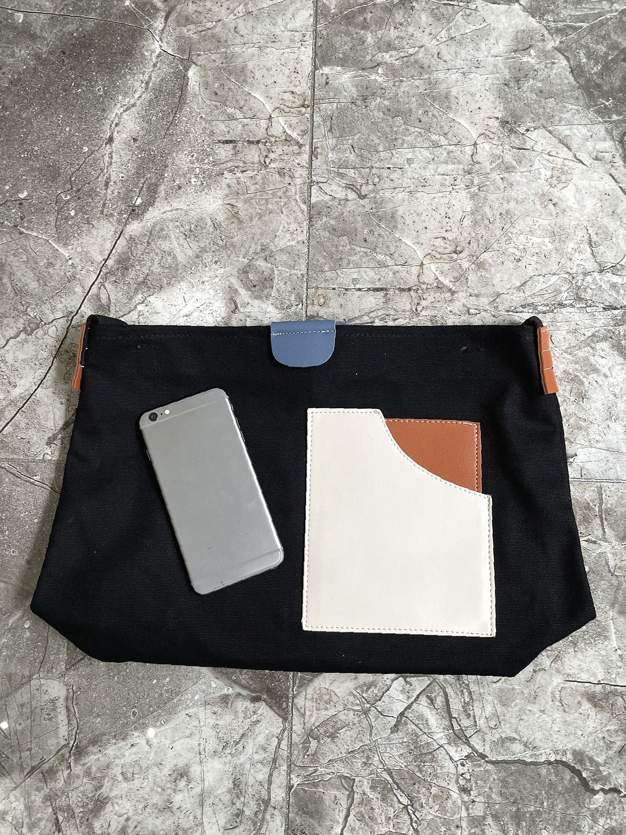 Maxct - Colorblock Top Handle Bag - Women Tote Bags